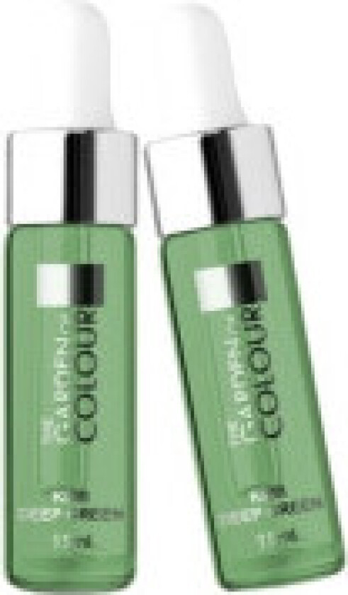 The Garden of Color Regenerating Cuticle and Nail Oil nail oil with Kiwi Deep Green pipette 15ml