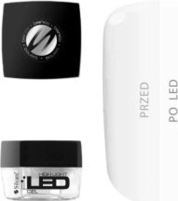 High Light Led Gel medium-thick single-phase nail gel Bianco 15g