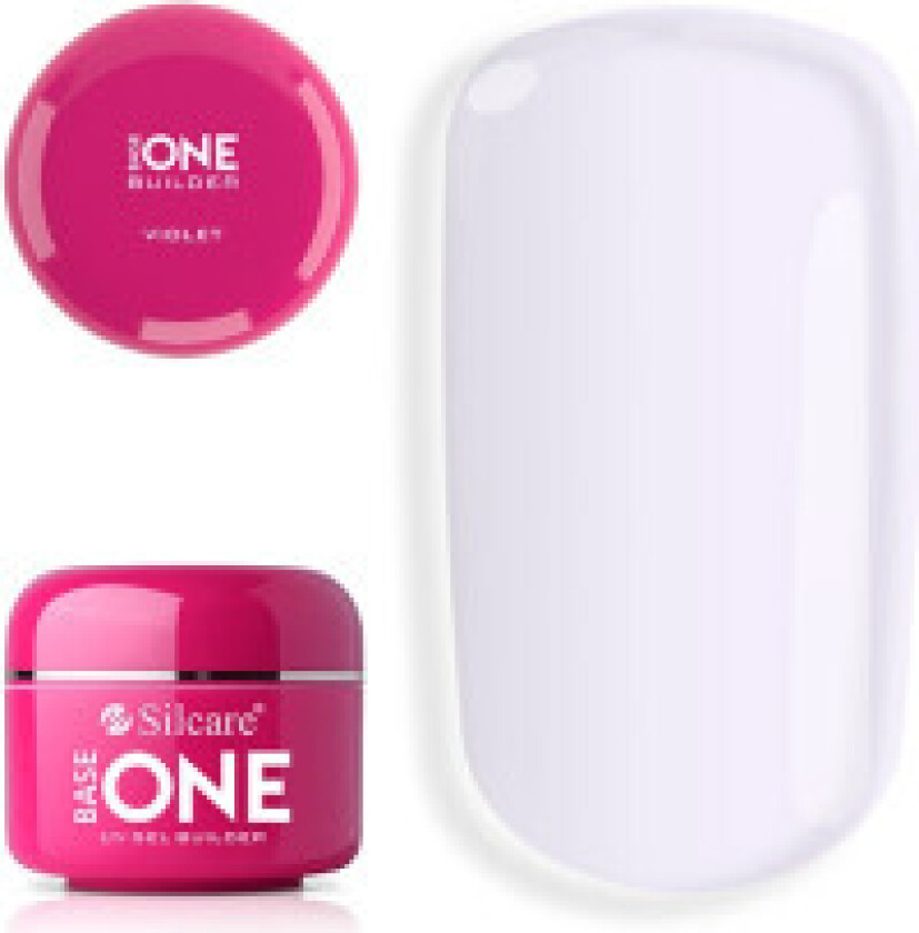 Gel Base One nail building gel Violet 30g