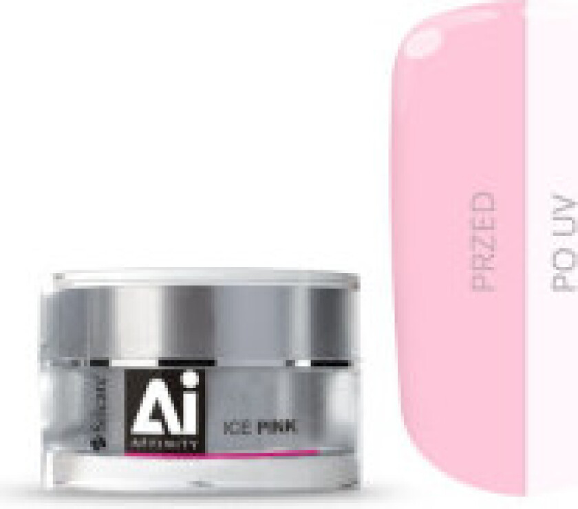 Gel Affinity, medium-thick, single-phase nail gel Ice Pink 15g