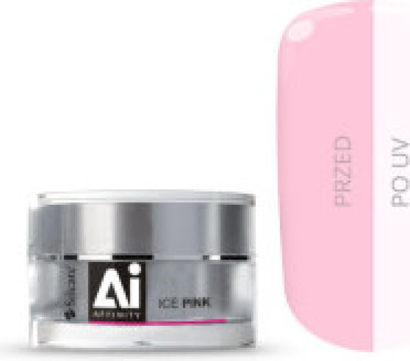 Gel Affinity, medium-thick, single-phase nail gel Ice Pink 30g