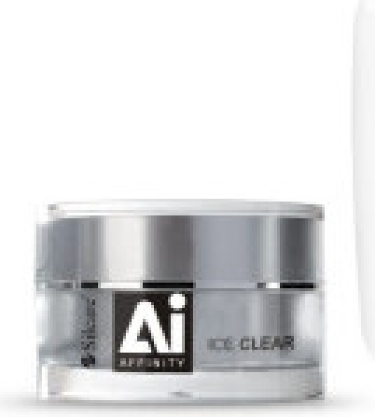 Gel Affinity, medium-thick, single-phase nail gel Ice Clear 15g