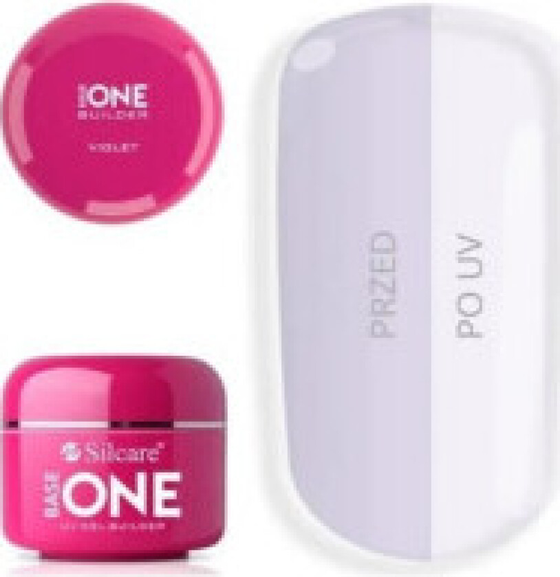 Gel Base One nail building gel Violet 15g