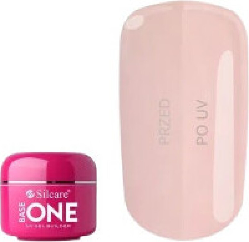 Base One UV Gel Builder nail building gel Dark French Pink 50g