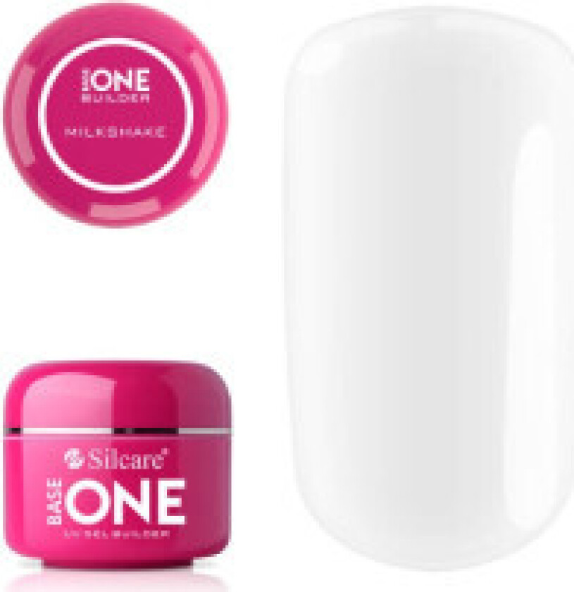 Base One UV Gel Builder UV gel for nail styling Milkshake 5g