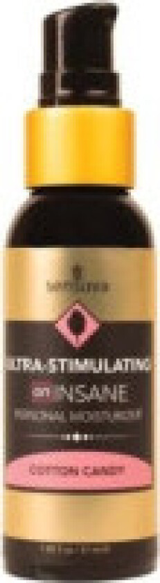 SENSUVA On Insane Ultra Stimulating Personal Moisturizer hybrid lubricant with a warming and stimulating effect Cotton Candy 57m