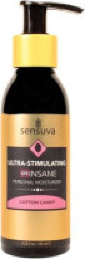 SENSUVA On Insane Ultra Stimulating Personal Moisturizer hybrid lubricant with a warming and stimulating effect Cotton Candy 125