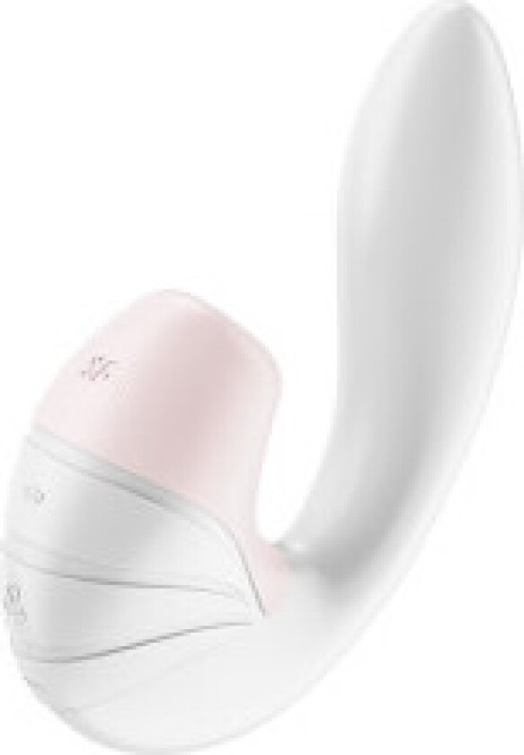 Supernova clitoral stimulator with vibration White
