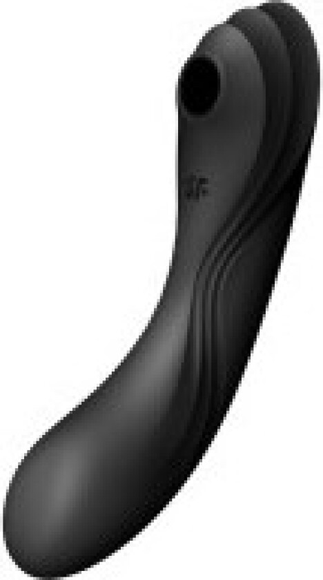 Curvy Trinity 4 clitoral stimulator with vibration Black