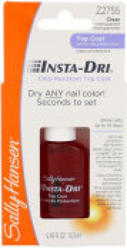 Hansen Insta-Dri Chip-Resistant Top Coat nail polish 13.3ml