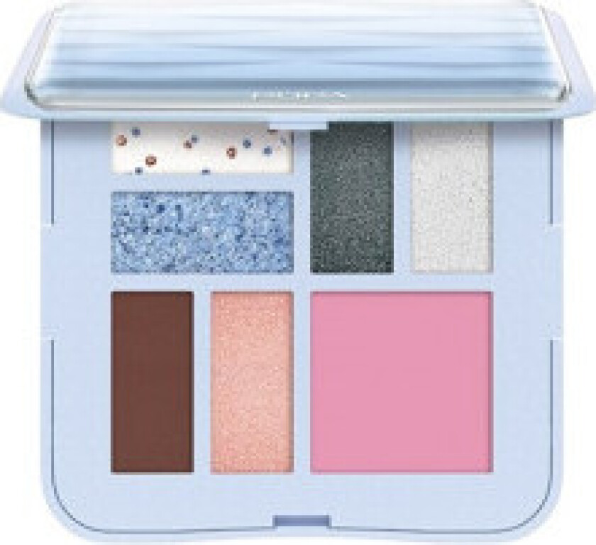 Milano 3D Effects Design S Eyeshadow Palette Light Blue eye shadow palette 8g