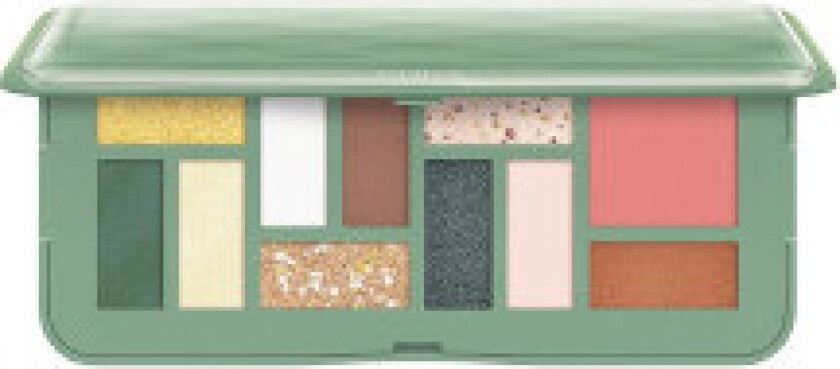 Milano 3D Effects Design M Eyeshadow Palette Green eye shadow palette 12g