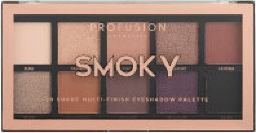 Smoky Eyeshadow Palette - a palette of 10 eye shadows