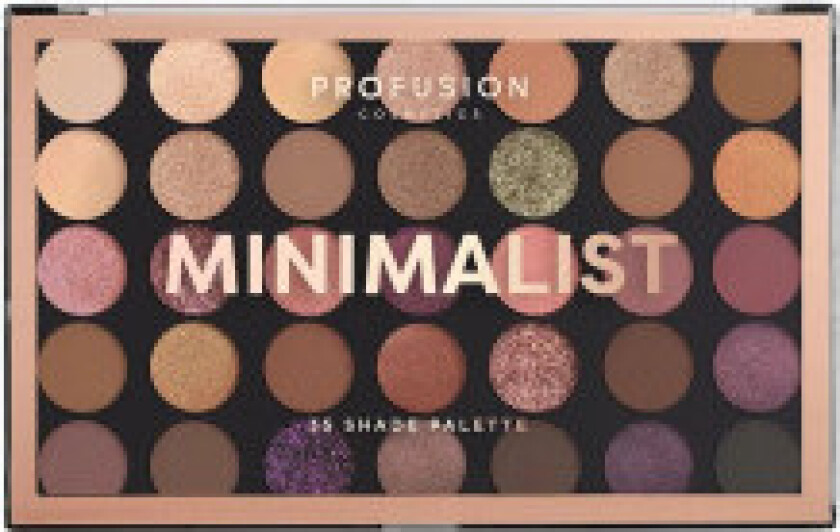 Minimalist Eyeshadow Palette - a palette of 35 eye shadows