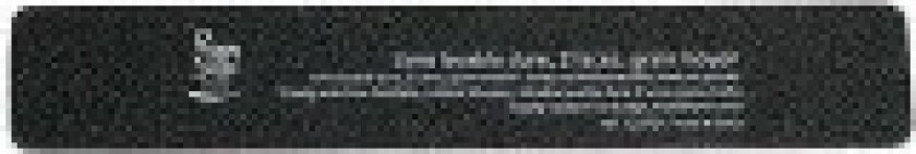 Peggy Sage 2-Way Nail File Coarse Nail File Rectangular Double-sided 100/180 Black 1pc