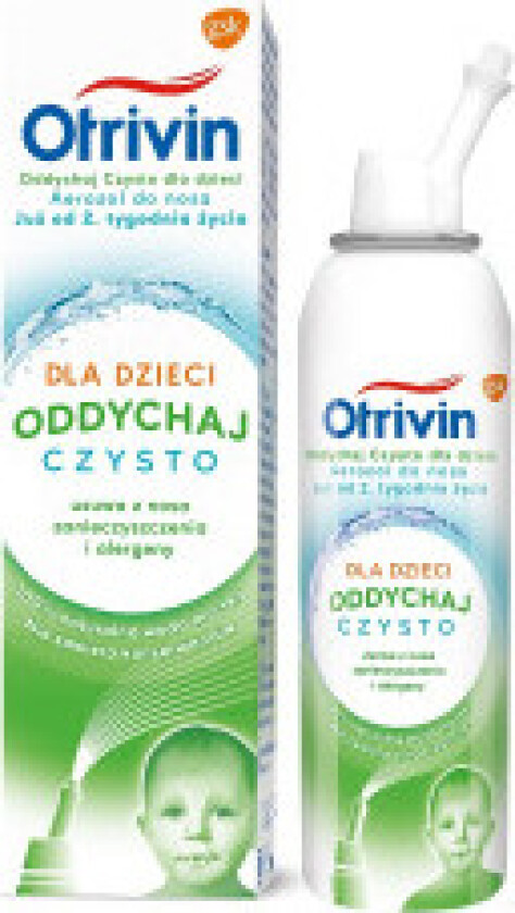 Otrivin Breathe Cleanly For Children nasal spray from the 2nd week of life 100ml