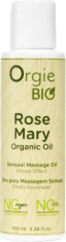 Bio Rose Mary Organic Oil organic massage oil 100ml