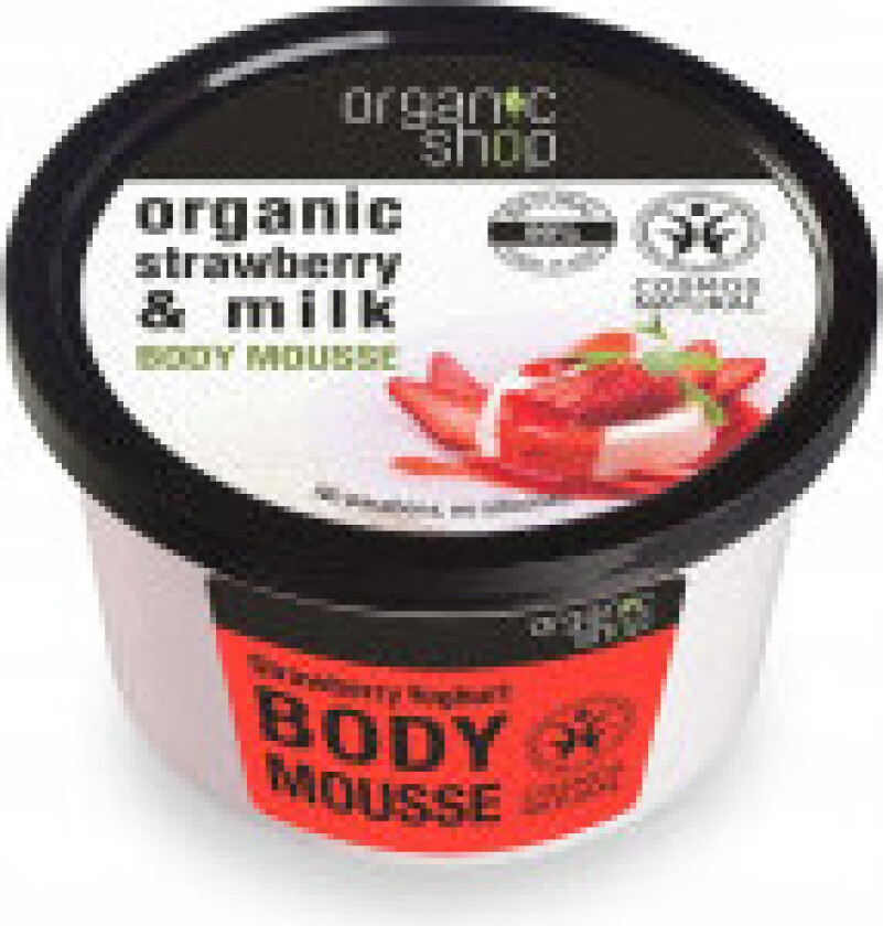 Shop  Strawberry & Milk Body Mousse body mousse with the scent of strawberry yogurt 250ml