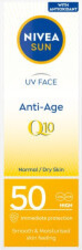 Sun UV Face Anti-Age Q10 anti-wrinkle face sunscreen SPF50 50ml