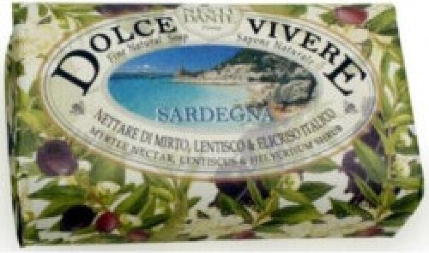 NESTI DANTE Dolce Vivere Myrtle Nectar, Lentiscus & Helycrisum Shrub toilet soap 250g