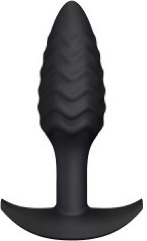 Dorcel Wavy Plug silicone anal plug Black