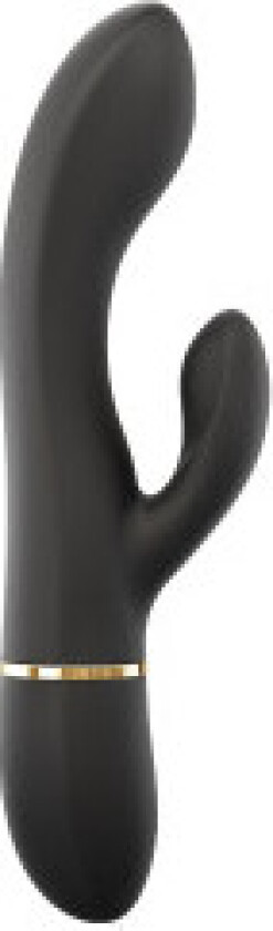 Dorcel Glam Rabbit bunny vibrator with clitoral stimulator Black