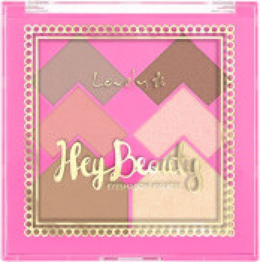 Hey Beauty Eyeshadow Palette multifunctional face makeup palette 18g