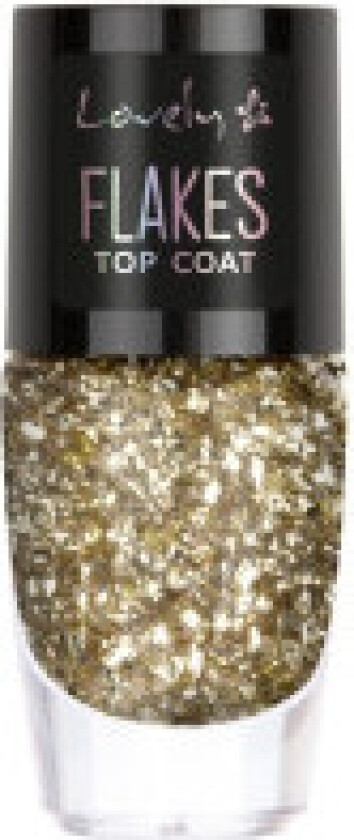 Flakes Top Coat nail polish 2 8ml