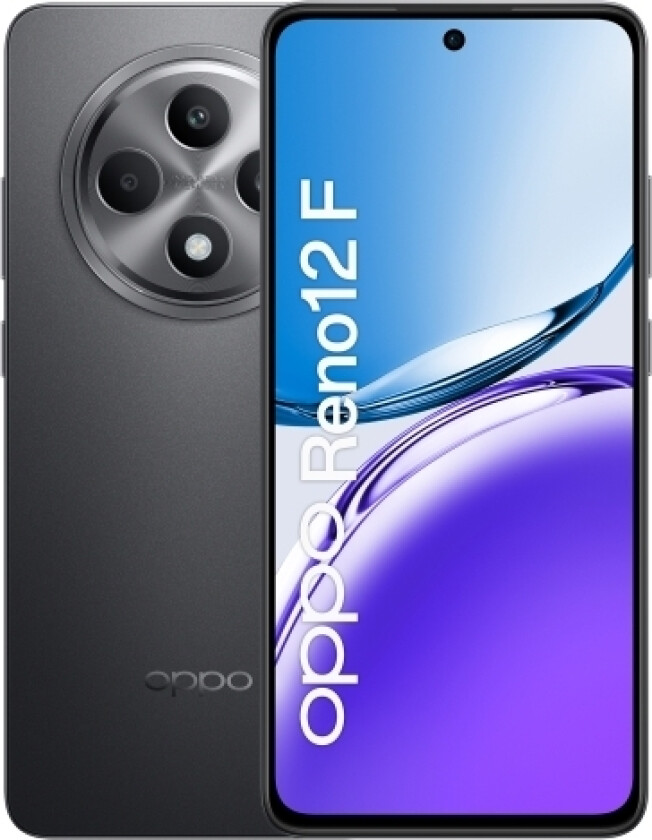 Oppo Reno12 F 4G, 16,9 Cm (6.67"), 8 Gb, 256 Gb, 50 Mp, Android 14, Grå
