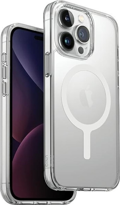 Lifepro Xtreme Iphone 15 Pro 6.1" Deksel Magclick Lader Klar/Frost