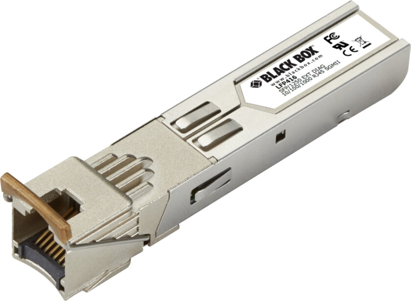 Black Box - Sfp (Mini-Gbic) Transceivermodul - Rj-45