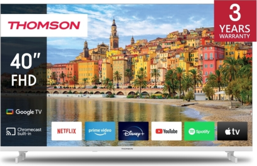 40Fg2s14w, 101,6 Cm (40"), 1920 X 1080 Pixlar, Led, Smart-Tv, Wi-Fi, Vit