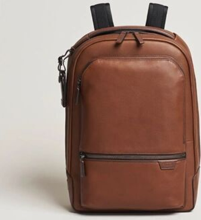 Harrison Bradner Leather Backpack Cognac