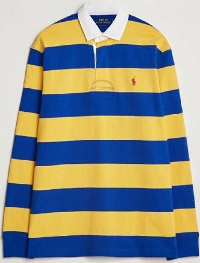 Polo Ralph Lauren Jersey Striped Rugger Yellow/Classic Azure