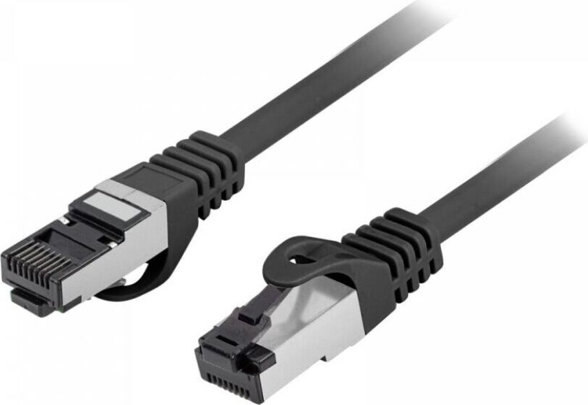 Bilde av CAT 8.1 Nettverkskabel S/FTP LSZH - Svart - 0,25m