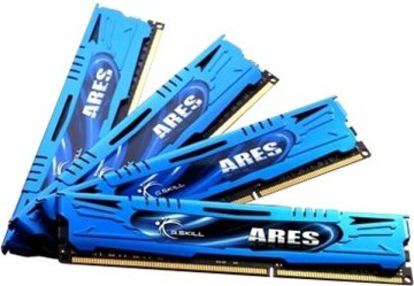 Ares - Ddr3 - Sett - 32 Gb: 4 X 8 Gb - Dimm 240-Pin - 2400 Mhz / Pc3-19200 - Cl11 - 1.65 V - Ikke-Bufret - Ikke-Ecc