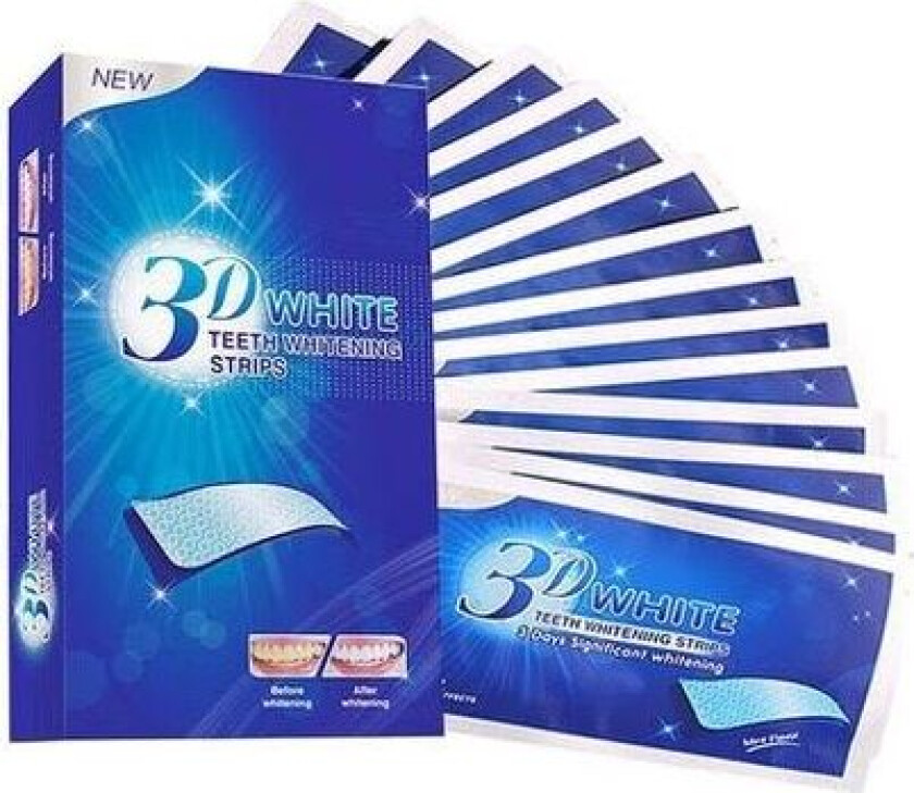 Bilde av Tannblekingsstrips - Enkel Tannbleking Hjemme