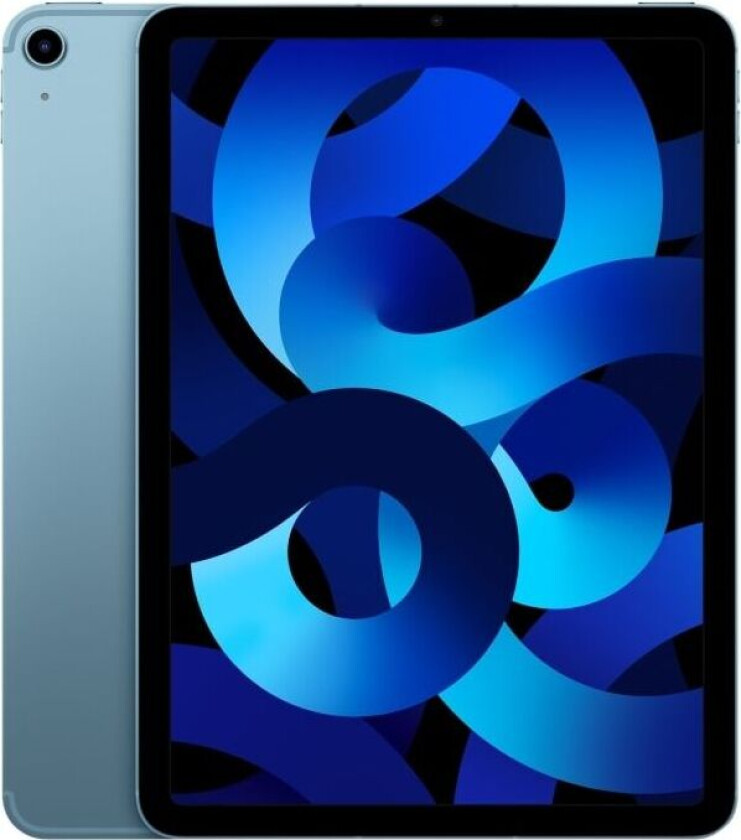 10.9-inch iPad Air Wi-Fi + Cellular - 5. generasjon - tablet - 64 GB - 10.9" IPS (2360 x 1640) - 3G, 4G, 5G - blå