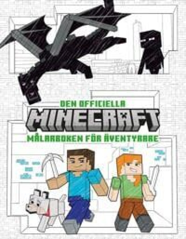 Minecraft : Målarboken för äventyrare