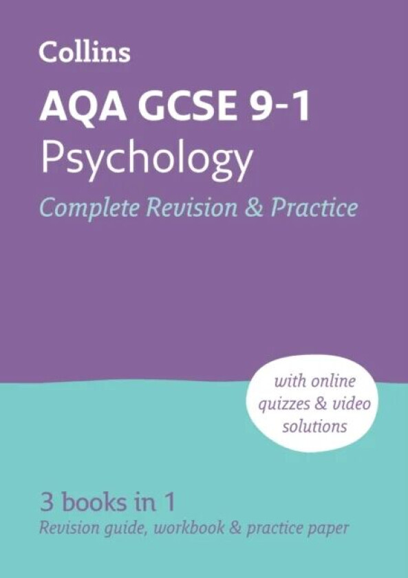 AQA GCSE 9-1 Psychology Complete Revision and Practice av Collins GCSE