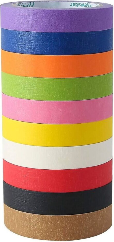 Farget maskeringstape - Håndverksdekorasjon