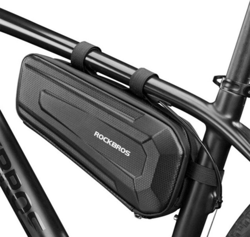 Bilde av Rockbros Hard Vanntett Ramme Sykkelveske, 1,5L, Svart
