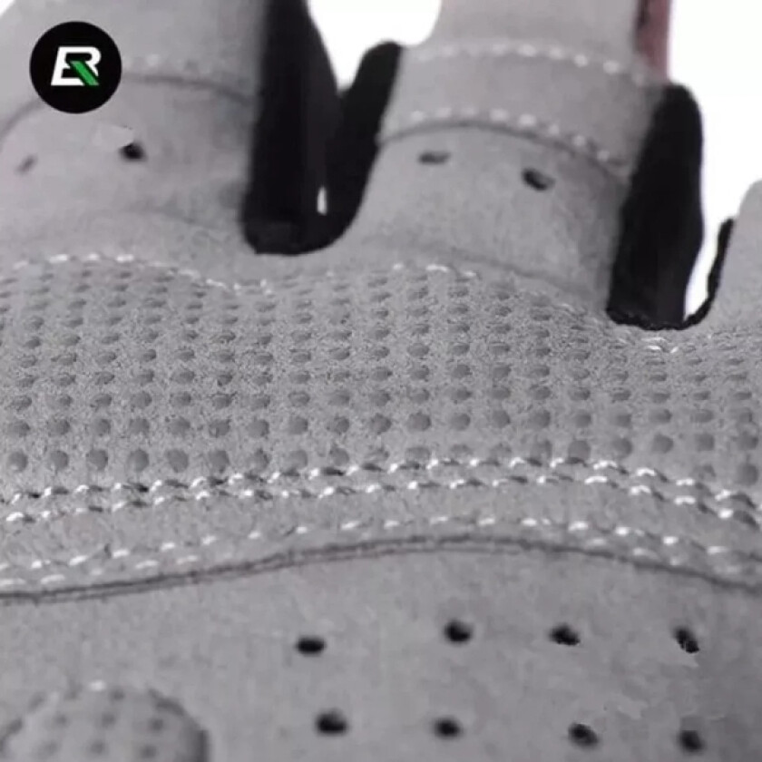 Rockbros Sykkelhansker Uten Fingre, Rask Fjerning, Str L, Grå Farge