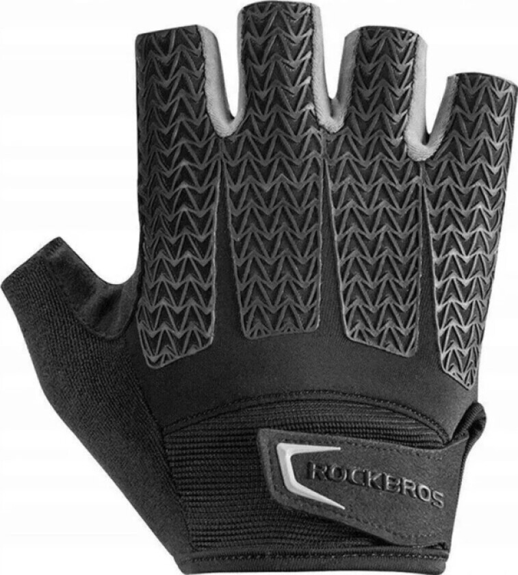 Rockbros Rockbros S169bgr Xxl Sykkelhansker Med Geleinnlegg - Grå