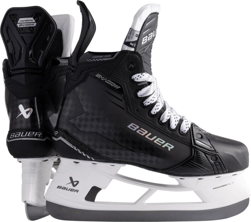 bauer S24 Ti Supreme Shadow Skate 24/25, hockeyskøyte, senior Fit2 (Regular)