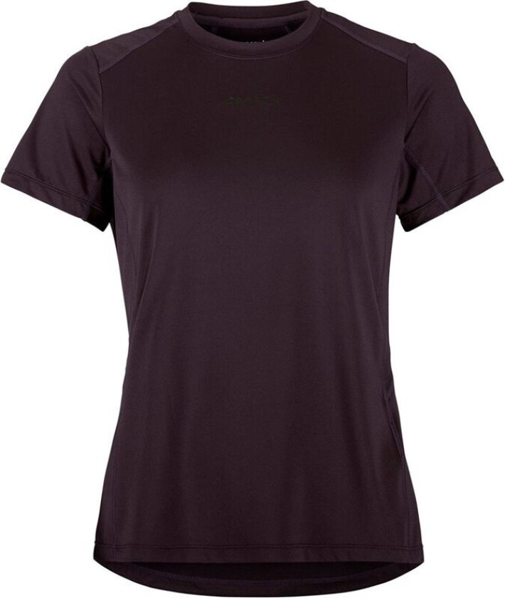 Adv Essence Ss Tee 2 W Dk Plum