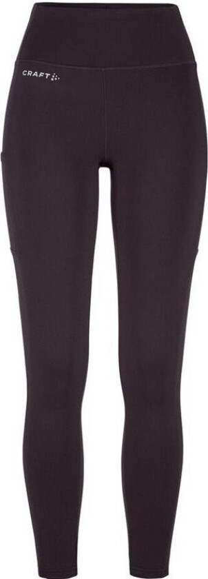 Adv Essence High Waist Warm Tights W Dk Plum