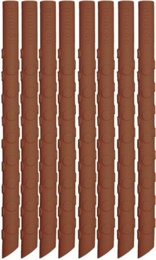 Ada silicone sugerør 8-pak - Caramel Café