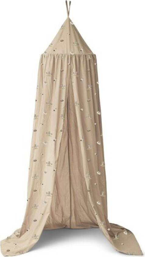 Viggo musselin sengehimmel - Beige Surfer