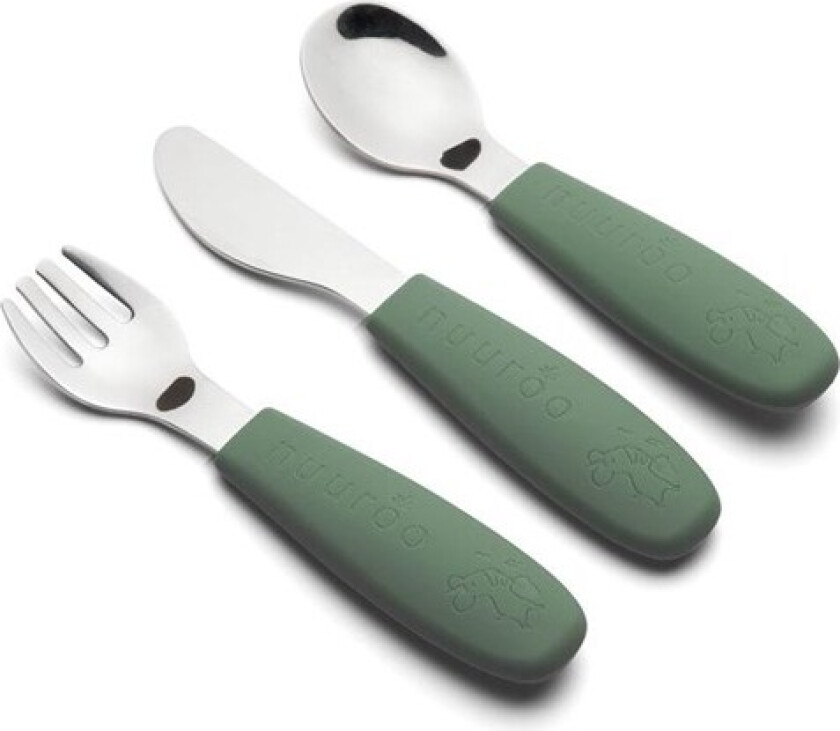 Jana bestiksæt 3-pak - Dusty Green